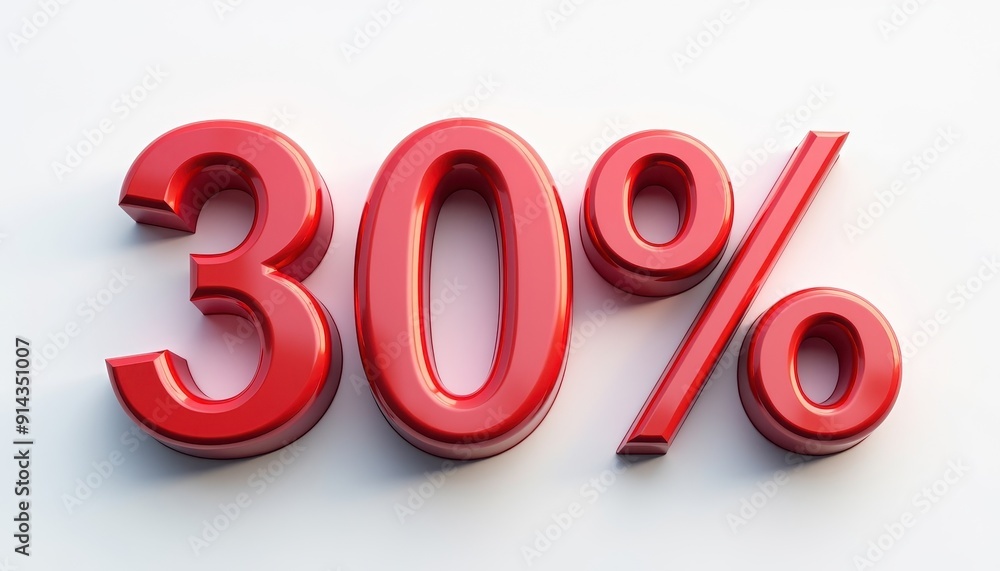 30 thirty percent off 3D text typography. Promotion, discount, offer concept banner design. 30 thirty percent off 3D text typography. Promotion, discount, offer concept banner design.