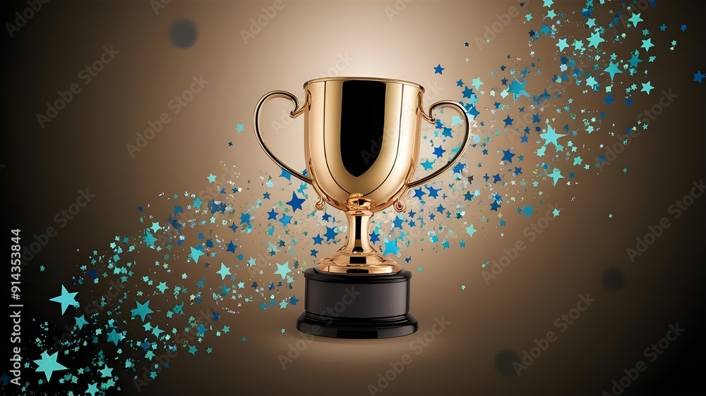 Brilliant Golden Trophy Celebrating Top Victories and Achievements, Luxurious Design with Shimmering Finish, Elegant Trophy Symbolizing High-Class Success, Prestigious Prize for Triumph and Excellence Brilliant Golden Trophy Celebrating Top Victories and Achievements, Luxurious Design with Shimmering Finish, Elegant Trophy Symbolizing High-Class Success, Prestigious Prize for Triumph and Excellence