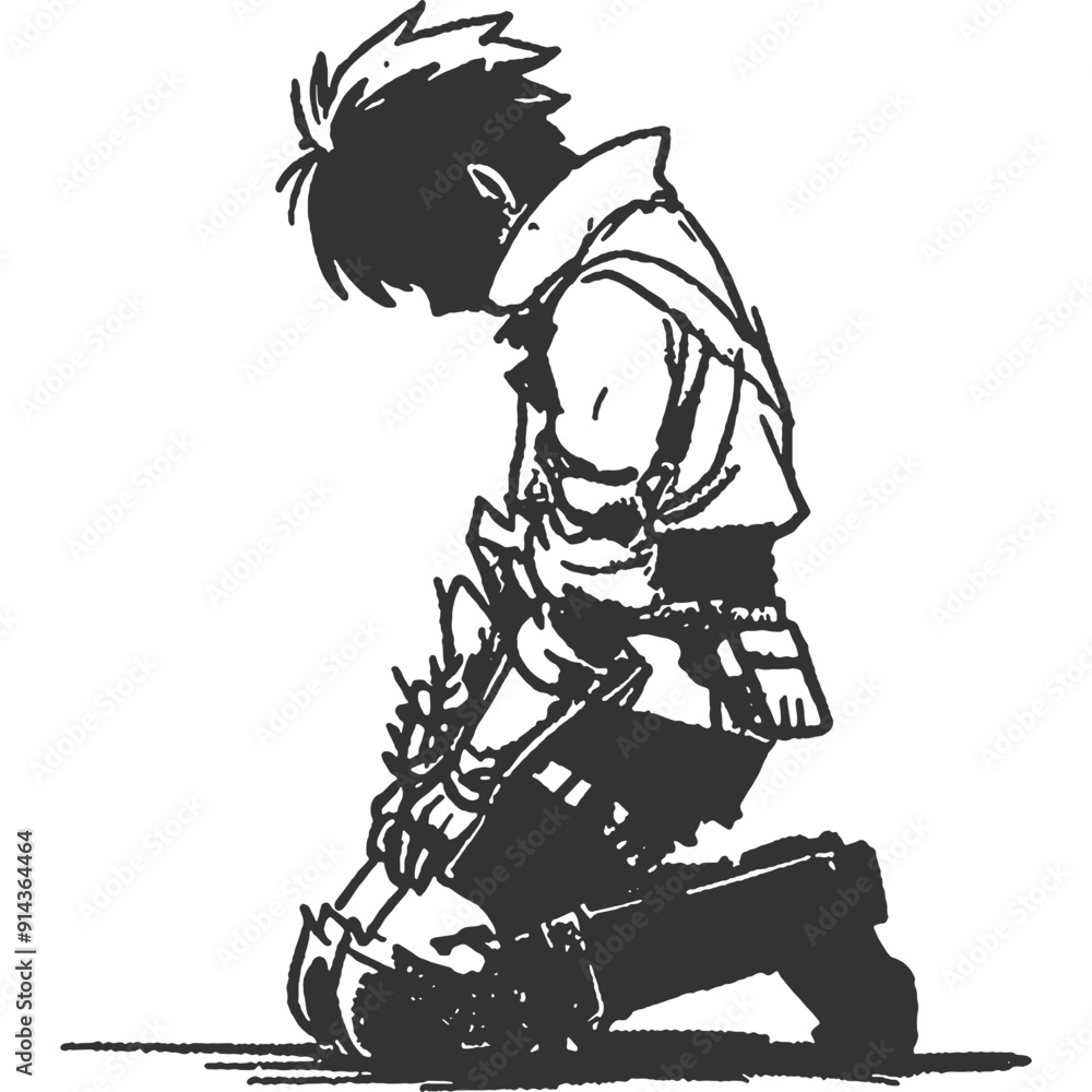 Fototapeta premium Loyalty Demanded Vintage Illustration Vector