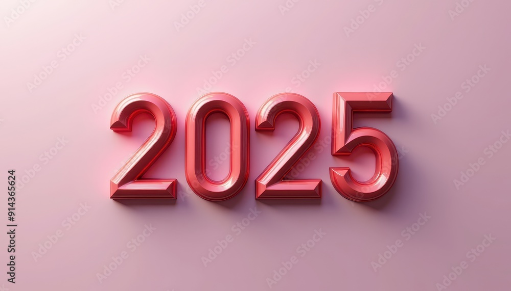 2025 happy new year celebration concept 3D rendered text design. Festive, decorative, clean media illustration. 2025 happy new year celebration concept 3D rendered text design. Festive, decorative, clean media illustration.