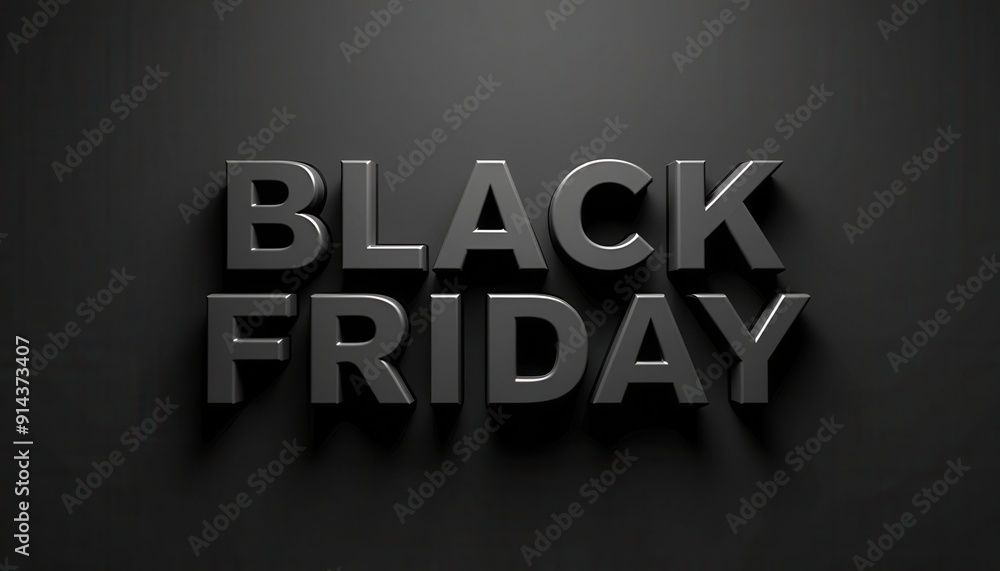 BLACK FRIDAY three dimensional text illustration. Sale event, marketing, advertising concept modern design. BLACK FRIDAY three dimensional text illustration. Sale event, marketing, advertising concept modern design.