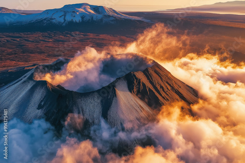 Vulkan, Island, Iceland photo