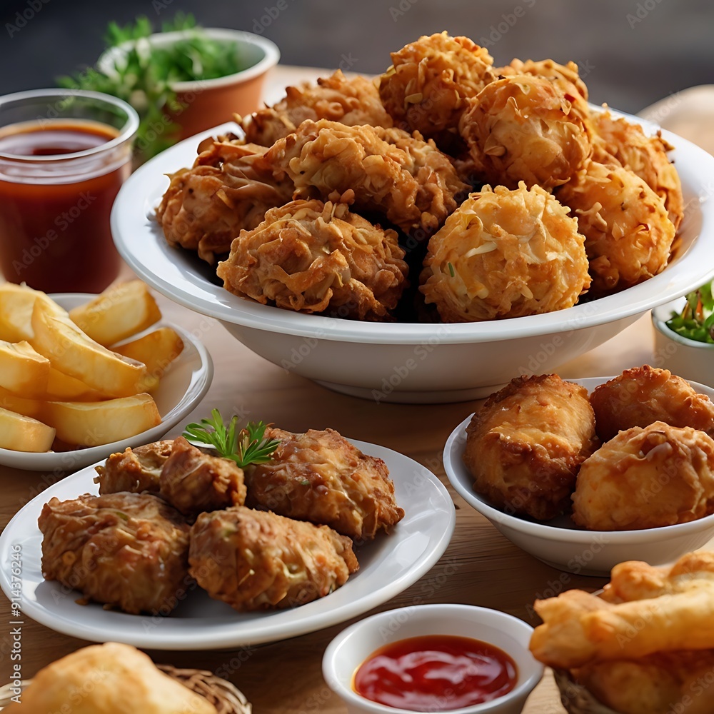Fast food snacks and drink on table, chicken French fries. radiational American food. fast food, food bad for figure, skin, heart and teeth. Fast food snacks and drink on table, chicken French fries. radiational American food. fast food, food bad for figure, skin, heart and teeth.
