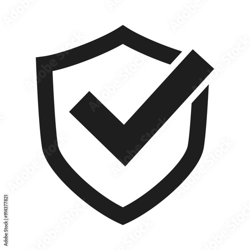 security shield icons.,Icons related to privacy protection.