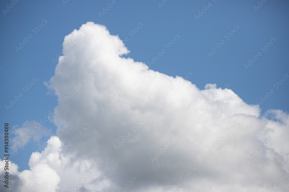 White clouds on blue sky, cloudy sky background. White clouds on blue sky, cloudy sky background.
