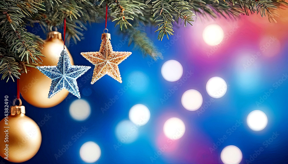 Beautiful glowing background with Christmas and New Year decorations and colorful balls. Christmas New Year fairytale mood. Christmas New Year winter home fairytale holiday.
Beautiful glowing background with Christmas and New Year decorations and colorful balls. Christmas New Year fairytale mood. Christmas New Year winter home fairytale holiday.