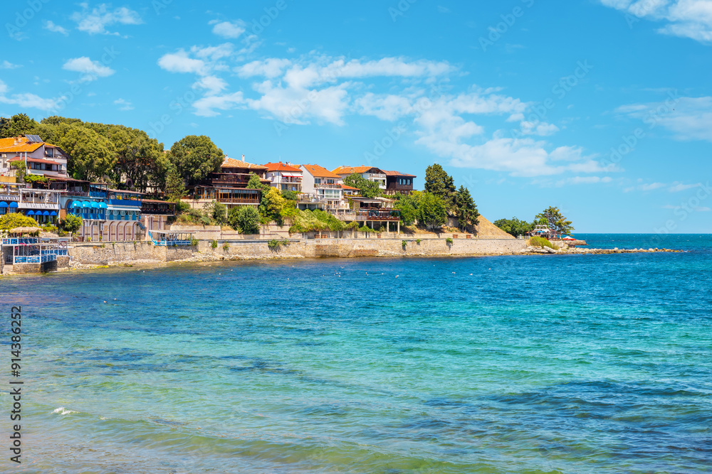 Seafront at Nessebar. Bulgaria