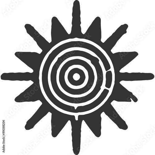 Godlike Ascendancy Vintage Illustration Vector
