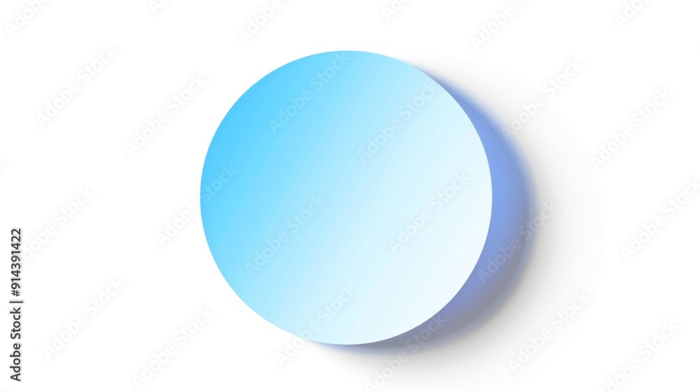 a blue circle on a white background with a pastel color gradient. a blue circle on a white background with a pastel color gradient.