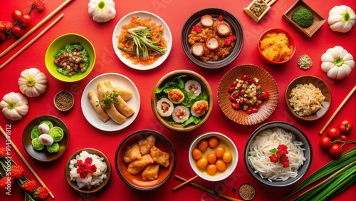 A Feast of Flavors A Culinary Journey in 14 Dishes, Asian Cuisine, Food Photography , Food Styling, Chinese Food