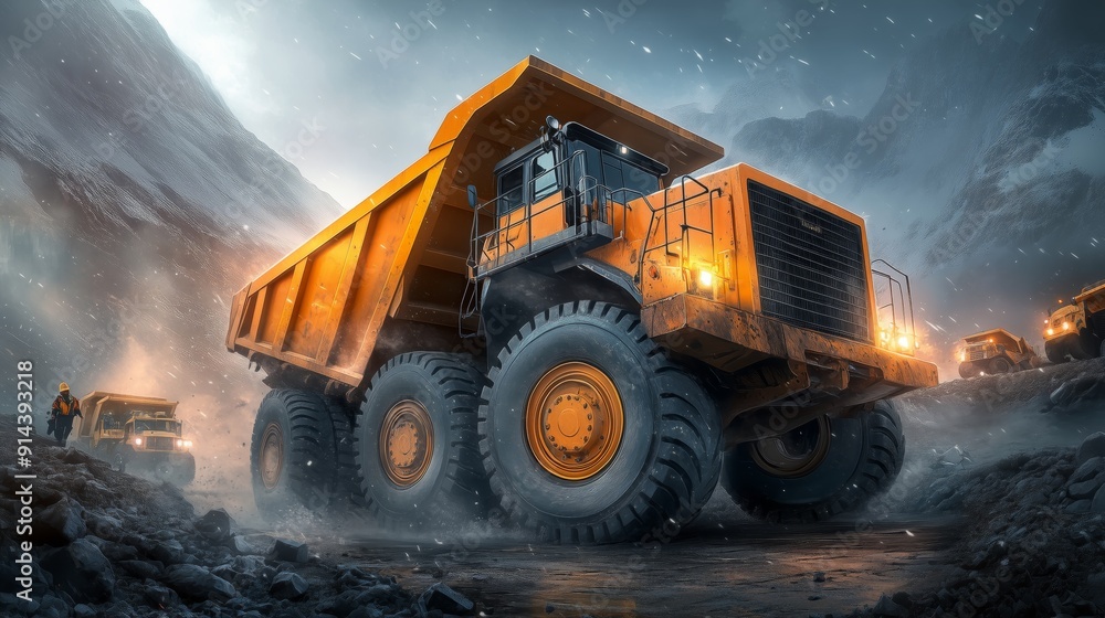 truck surrounded by construction site background truck surrounded by construction site background