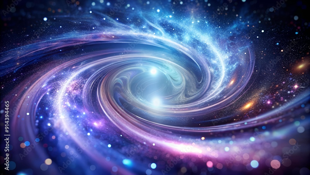 Fototapeta premium Ethereal Swirls of Cosmic Dust Generative AI