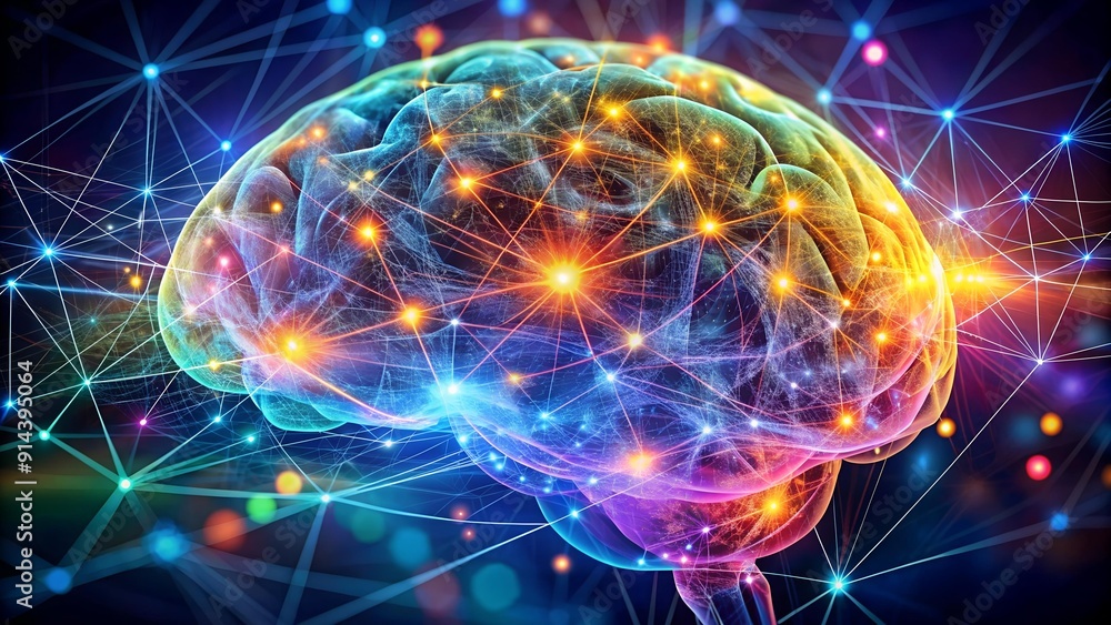 Synaptic Symphony: A Visual Representation of Sensory Data Integration in the Human Brain AI Generated Synaptic Symphony: A Visual Representation of Sensory Data Integration in the Human Brain AI Generated