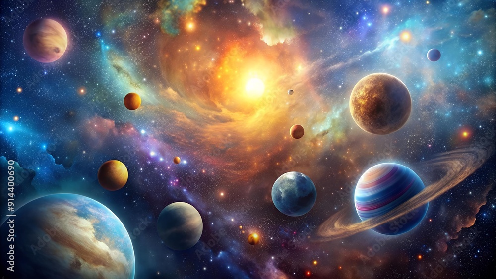 Celestial Tapestry: A Symphony of Cosmic Light generative AI Celestial Tapestry: A Symphony of Cosmic Light generative AI