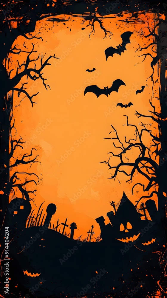 Halloween party design template for Halloween party poster Halloween party design template for Halloween party poster