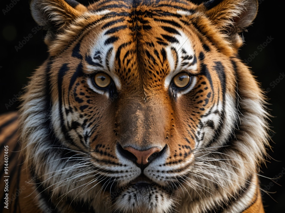 Fototapeta premium portrait of a bengal tiger