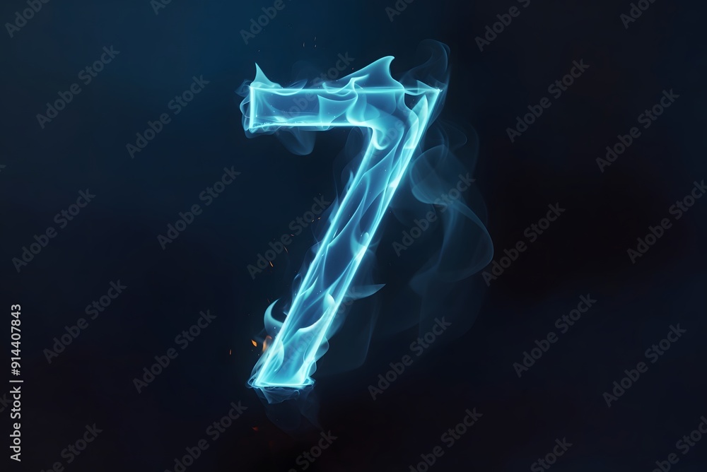 Burning Number Seven Fire Flames effect Illustration On a black background, Burning Number Seven On A Black Background
Burning Number Seven Fire Flames effect Illustration On a black background, Burning Number Seven On A Black Background