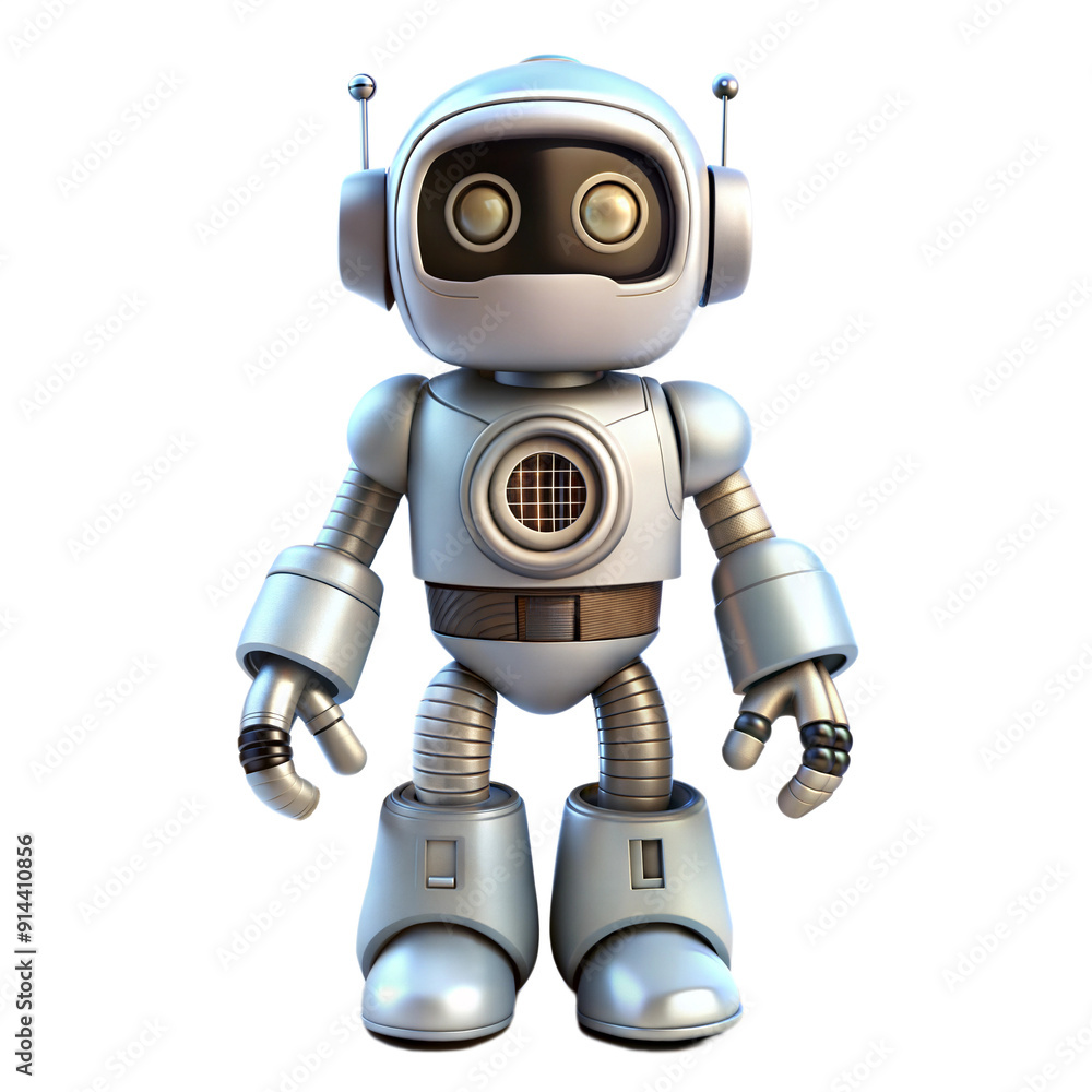 robot shutdown 3d illustration robot shutdown 3d illustration