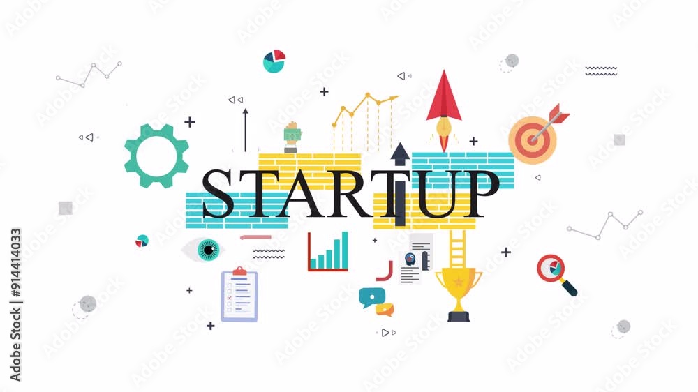 Business icons scattered to represent brand elements, ideal for marketing materials, presentations, websites, and social media graphics. Business icons scattered to represent brand elements, ideal for marketing materials, presentations, websites, and social media graphics.