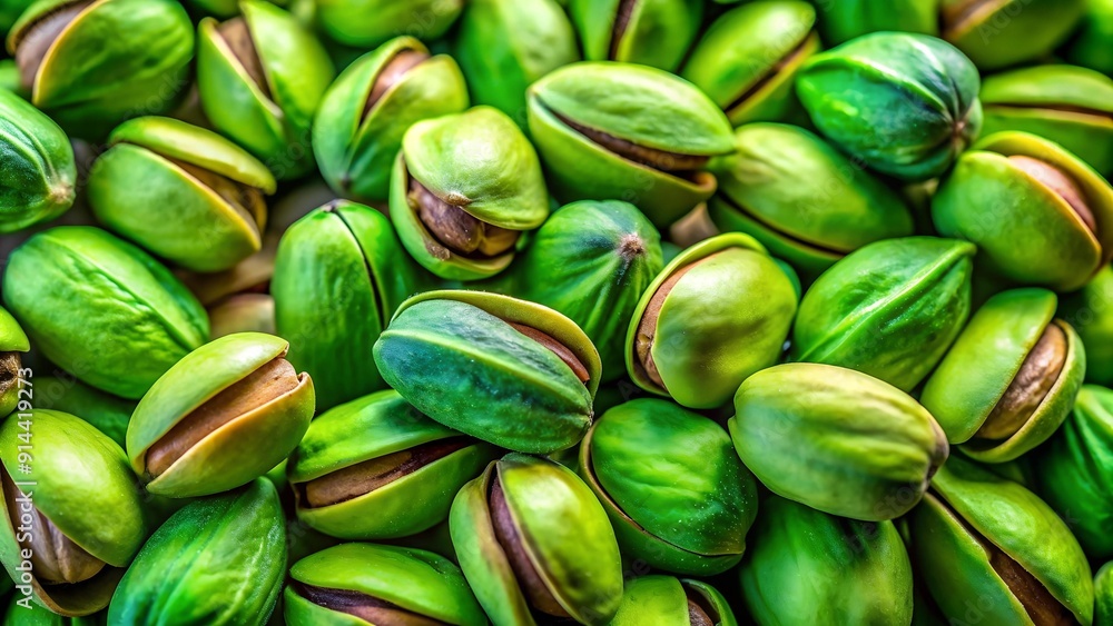 A Symphony of Green: A Close-Up of Pistachios in Vibrant Hues AI generated A Symphony of Green: A Close-Up of Pistachios in Vibrant Hues AI generated