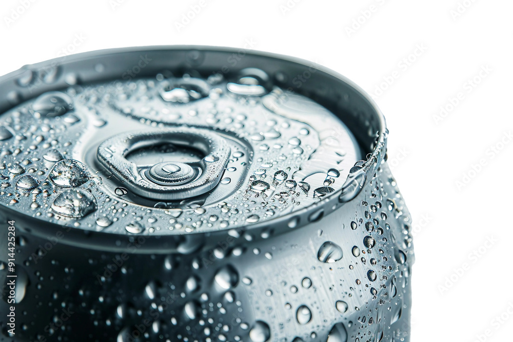 Fizzy Sparkling Water Can Isolated on Transparent Background Fizzy Sparkling Water Can Isolated on Transparent Background