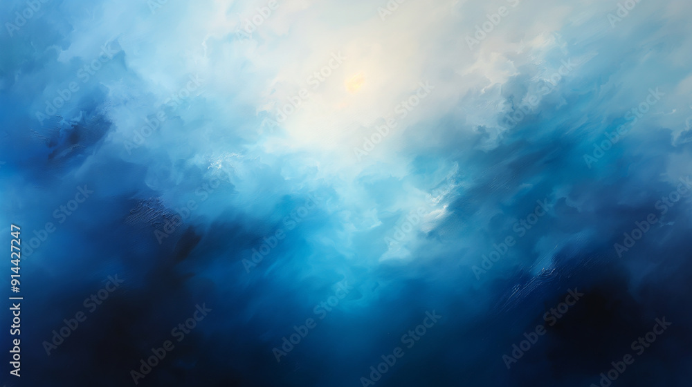 The sky is blue and the sun is shining through the clouds The sky is blue and the sun is shining through the clouds