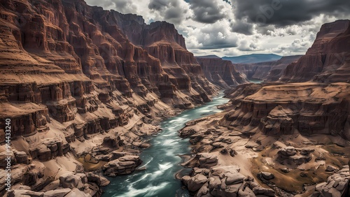 Rocky Splendor Nature's Carved Masterpiece photo