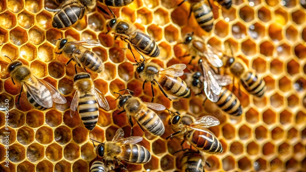 Golden Symphony: A Honeycomb Symphony AI generated Golden Symphony: A Honeycomb Symphony AI generated