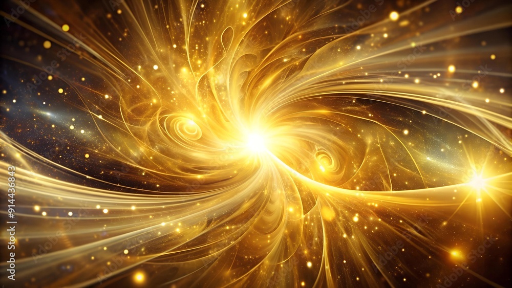 Celestial Tapestry: A Symphony of Golden Light Generative AI Celestial Tapestry: A Symphony of Golden Light Generative AI