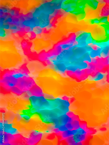 Blurred Watercolor Liquify Splash Background for poster