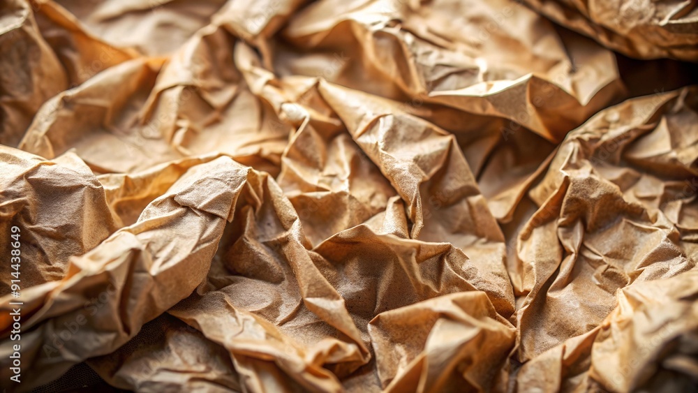 A Symphony of Textures: A Detailed Study of Crinkled Paper Generative AI A Symphony of Textures: A Detailed Study of Crinkled Paper Generative AI
