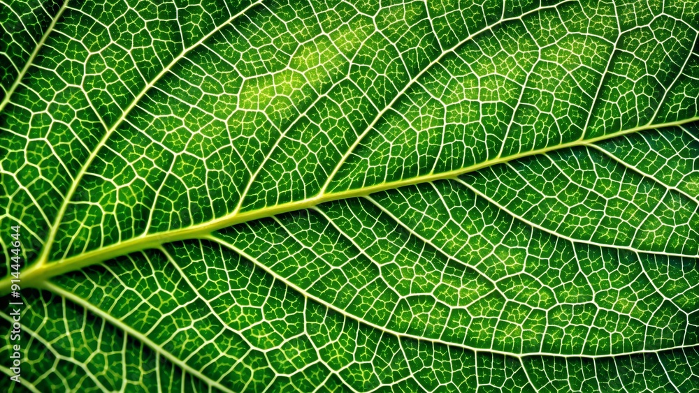 Emerald Symphony: A Study in Leaf Textures generative AI Emerald Symphony: A Study in Leaf Textures generative AI