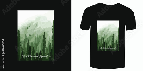 Forrest t-shirt design