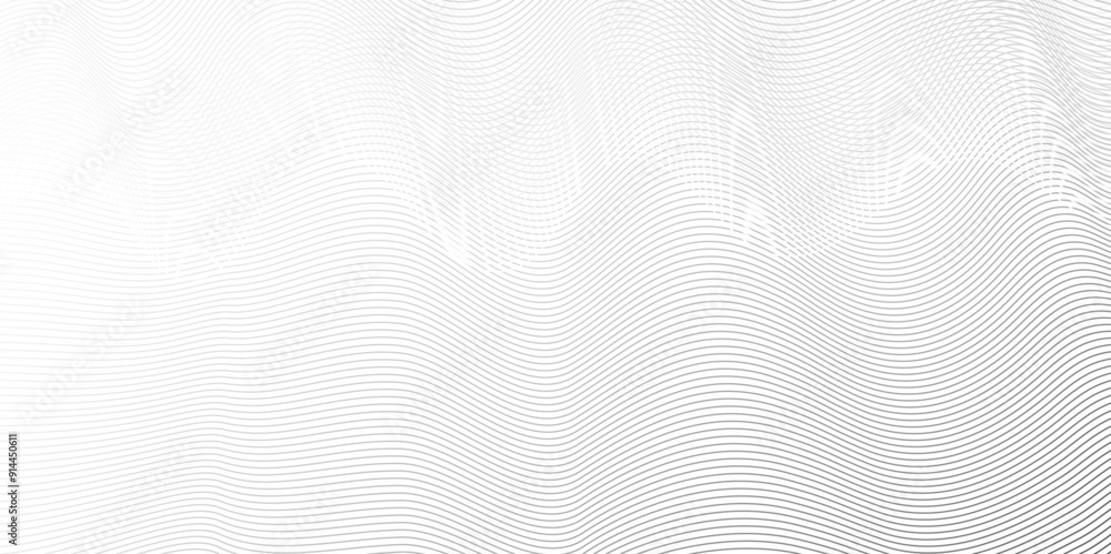 Abstract white blend digital wave line technology creative concept background. Minimal carve wavy white and gray flowing wave lines and glowing moving lines. Futuristic sound wave lines background. Abstract white blend digital wave line technology creative concept background. Minimal carve wavy white and gray flowing wave lines and glowing moving lines. Futuristic sound wave lines background.