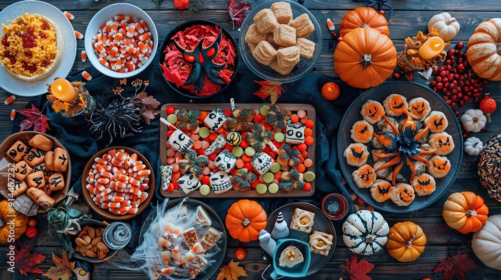 Halloween Party Table Decorations Halloween Party Table Decorations