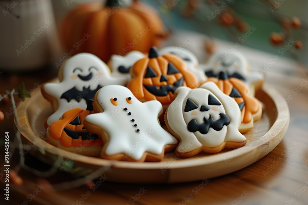 Spooky Halloween Cookies Spooky Halloween Cookies