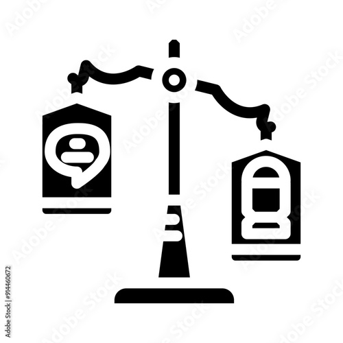 admissible evidence crime glyph icon vector. admissible evidence crime sign. isolated symbol illustration