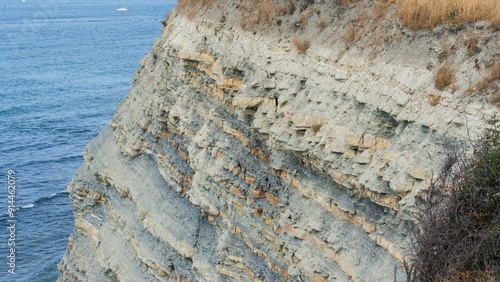 seashore with sedimentology and stratigraphy