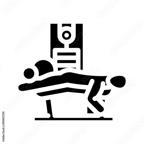 overhead press fitness exercise arm glyph icon vector. overhead press fitness exercise arm sign. isolated symbol illustration