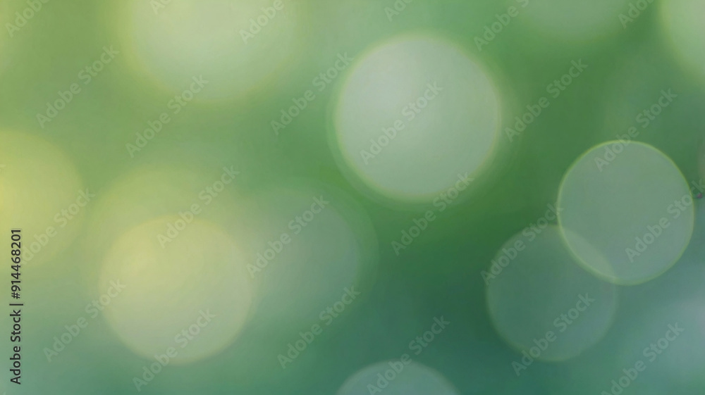 Obraz premium Nature bokeh blur abstract background. Sunlight bokeh on green leaf tree foliage