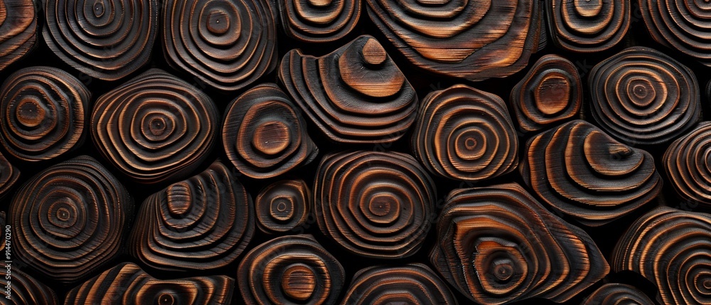 Timber with negative space icons carved into the surface, showcasing a blend of natural wood and symbolic designs in a contrasting visual 8K , high-resolution, ultra HD,up32K HD Timber with negative space icons carved into the surface, showcasing a blend of natural wood and symbolic designs in a contrasting visual 8K , high-resolution, ultra HD,up32K HD