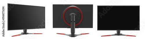 A sleek and stylish gaming monitor that features adjustable functionalities designed for the best viewing experience