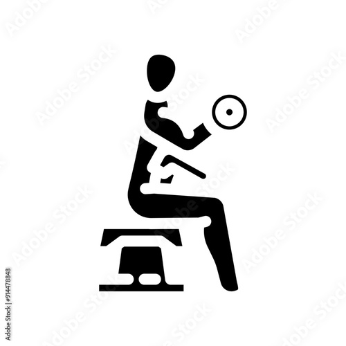 glute bridges fitness exercise leg glyph icon vector. glute bridges fitness exercise leg sign. isolated symbol illustration