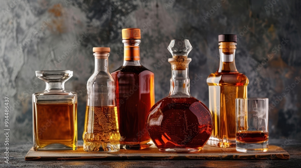 The Whiskey Bottles Assortment The Whiskey Bottles Assortment