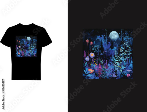 Print Ready T Shirt Design