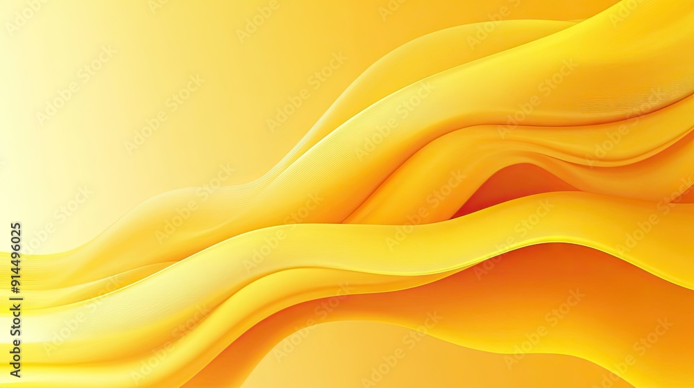 Abstract yellow gradient wave background with fluid design, ideal for creating compelling visuals for flyers, social media, and promotional materials. -- Abstract yellow gradient wave background with fluid design, ideal for creating compelling visuals for flyers, social media, and promotional materials. --