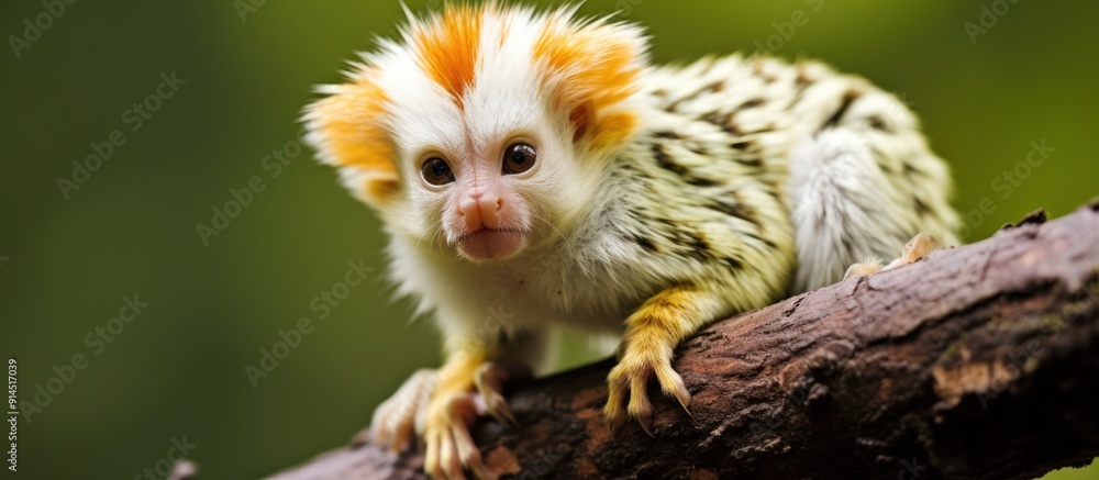 Curious Golden-Headed Lion Tamarin Curious Golden-Headed Lion Tamarin