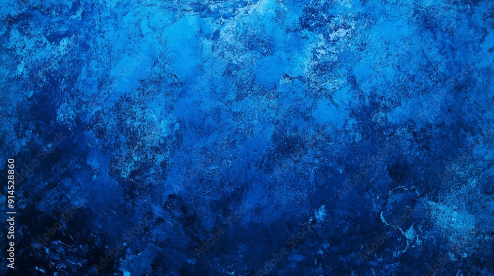 Obraz premium Blue abstract artistic background with visual texture