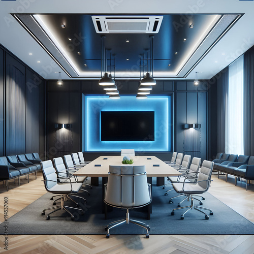 Modern office interior design