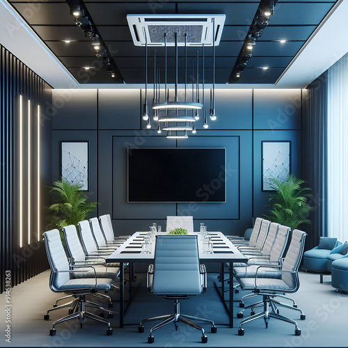 Modern office interior design